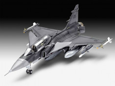 Model Set - Avion Saab JAS-39D Gripen cu doua locuri - RV63956 foto