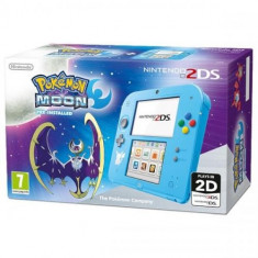 Consola Nintendo 2DS albastru + joc Pokemon Moon foto