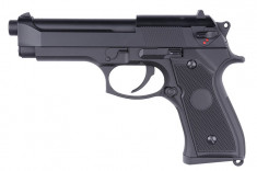 Replica pistol Beretta 92F CM126 negru arma airsoft pusca pistol aer comprimat sniper shotgun foto