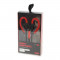 FREESTYLE IN-EAR EARPHONES + MIC SPORT FH1014 RED / BLACK [42692]