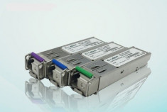 Modul SFP 1Gbps 20km WDM single mode conector LC foto