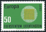 Europa-cept 1970 - Lichtenstein 1v.neuzat,perfecta stare(z), Nestampilat