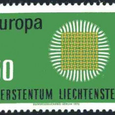 Europa-cept 1970 - Lichtenstein 1v.neuzat,perfecta stare(z)