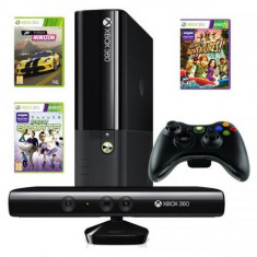 Consola Xbox 360 4GB + Kinect Sensor + 3 jocuri ( Forza Horizon, Kinect Sports Season 1, Kinect Adventures) foto