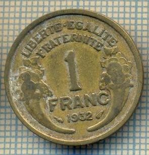 9112 MONEDA- FRANTA - 1 FRANC -anul 1932 - starea ce se vede foto