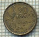 9132 MONEDA- FRANTA - 20 FRANCS -anul 1953 B - starea ce se vede, Europa