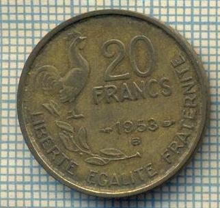 9132 MONEDA- FRANTA - 20 FRANCS -anul 1953 B - starea ce se vede