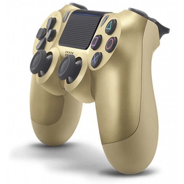 Controller DualShock 4 Wireless Gold v2 PS4 foto mare Controller DualShock 4 Wireless Gold v2 PS4 foto mare