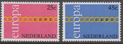 Europa-cept 1971 - Olanda cat.nr.932-3 neuzat,perfecta stare(Z) foto