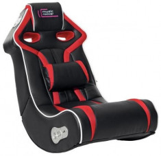 Scaun gaming Rocker Racer cu perna foto