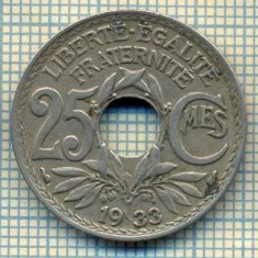 9148 MONEDA- FRANTA - 25 CENTIMES -anul 1933 - starea ce se vede