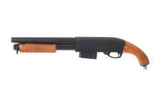 Shotgun scurt M870 Hi-Power arma airsoft pusca pistol aer comprimat sniper shotgun foto