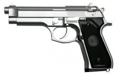 Replica STTi gas M92F Stainless &amp;#039;&amp;#039;NEW&amp;#039;&amp;#039; arma airsoft pusca pistol aer comprimat sniper shotgun foto