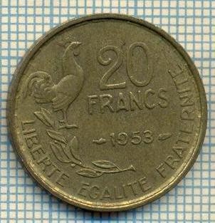 9130 MONEDA- FRANTA - 20 FRANCS -anul 1953 - starea ce se vede