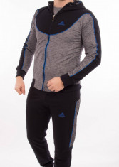 Trening Adidas Barbati yzzy albastru-gri . Primavara. Model NOU 2017 foto