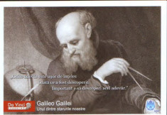 CP,necirculata - Personalitati ale omenirii - Galileo Galilei fizician,astronom foto