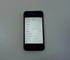 iPhone 4 negru neverlocked - decodat orice retea 3G - poze reale 16GB foto