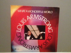 LOUIS ARMSTRONG - WHAT A WONDERFUL...(1976/ABC Rec/RFG) - Vinil/Impecabil (NM) foto