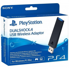 Adaptor wireless USB Dualshock 4 PS4 foto