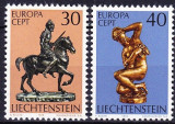 Europa-cept 1974 - Lichtenstein 2v.neuzat,perfecta stare(z), Nestampilat