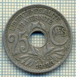 9156 MONEDA- FRANTA - 25 CENTIMES -anul 1923 - starea ce se vede, Europa