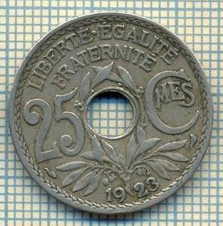 9156 MONEDA- FRANTA - 25 CENTIMES -anul 1923 - starea ce se vede foto