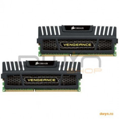 Corsair DDR3 4GB 1600MHz, KIT 2x2GB, 9-9-9-24, radiator Vengeance, dual channel, 1.5V foto