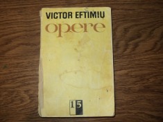 Victor Eftimiu - Opere (Vol.15 Romane) foto