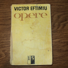 Victor Eftimiu - Opere (Vol.15 Romane)