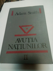 AVUTIA NATIUNILOR - ADAM SMITH - volumul 2 foto