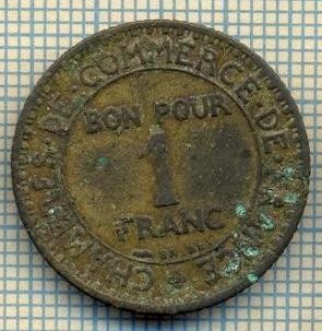 9101 MONEDA- FRANTA - 1 FRANC -anul 1922 - starea ce se vede foto