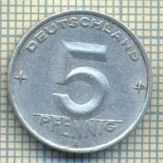 9087 MONEDA- GERMANIA(RDG) - 5 PFENNIG -anul 1952 A - starea ce se vede