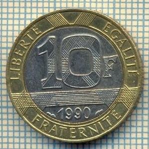 9091 MONEDA- FRANTA - 10 FRANCS -anul 1990 - starea ce se vede foto