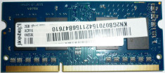 Memorie Laptop Kingston 2 GB DDR3L-1600 1.35V PC3-12800 foto