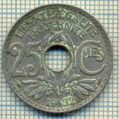 9163 MONEDA- FRANTA - 25 CENTIMES -anul 1932 - starea ce se vede