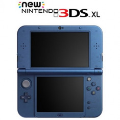 Consola Nintendo New 3DS XL albastru metalic foto