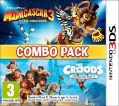 Madagascar 3/Croods: Prehistoric Combo Pack 3DS foto