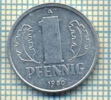 9052 MONEDA- GERMANIA(RDG) - 1 PFENNIG -anul 1980 A - starea ce se vede, Europa