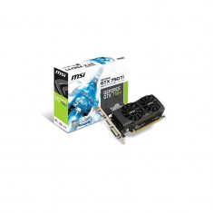 Placa video MSI NVIDIA N750TI-2GD5TLP, GTX750Ti, PCI-E, 2048MB GDDR5, 128bit, 1085MHz, 5400MHz, VGA, DVI, HDMI, OC, FAN bulk foto