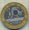 9093 MONEDA- FRANTA - 10 FRANCS -anul 1988 - starea ce se vede, Europa