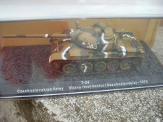 Macheta tanc T-54 - Egypt - Vitava river - 1978 scara 1:72 foto