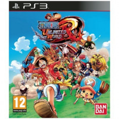 One Piece Unlimited World Red + DLC PS3 foto