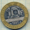 9092 MONEDA- FRANTA - 10 FRANCS -anul 1990 - starea ce se vede, Europa