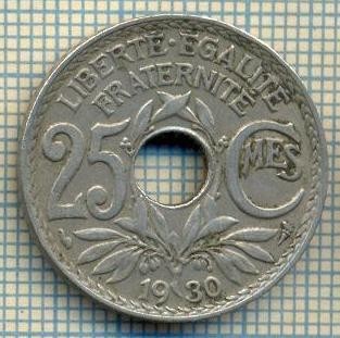 9158 MONEDA- FRANTA - 25 CENTIMES -anul 1930 - starea ce se vede foto