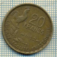 9123 MONEDA- FRANTA - 20 FRANCS -anul 1952 - starea ce se vede