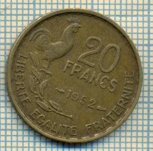 9123 MONEDA- FRANTA - 20 FRANCS -anul 1952 - starea ce se vede foto