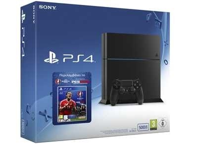 Consola PlayStation 4 + joc UEFA EURO 2016 Consola PlayStation 4 + joc UEFA EURO 2016