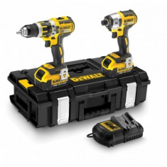 Set masina de insurubat si impact DCD795 si DCF886 18V DS150 si 3 acc DeWalt DCK250M3 foto