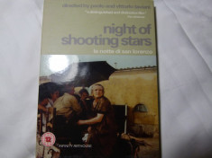 Night of shooting stars - Paolo and Victtorio Taviani DVD foto