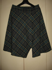 Fusta lina Hobbs tartan Mar 42/ 44 foto